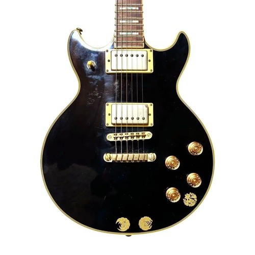 Ibanez ar250 black with gold - ibanez,