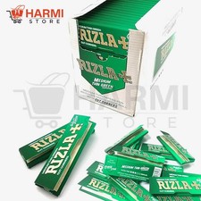 Rizla Medium Thin Green Regular Size Rolling Papers – Smooth Burn