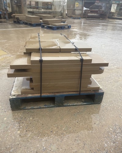 New buff yorkstone coping - new,