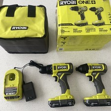 Ryobi ONE+ 18V Drill / Impact 2-Tool Combo Kit - PCL1200K2 - Great Condition
