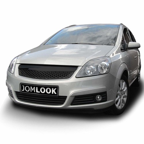 Black front hood grill opc - black,