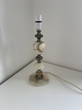 Vintage Onyx and Brass Table