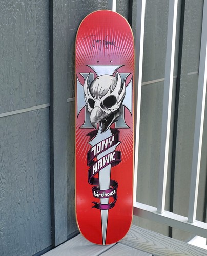 Signed tony hawk - tony,