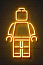 Minifig Lego Wall Art Poster