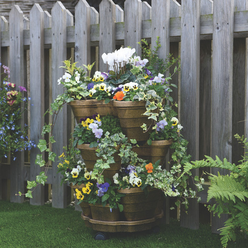Tier tiered planter garden - tiered,