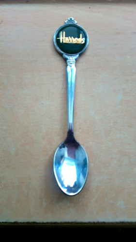 Harrods vintage enamel silver - vintage,