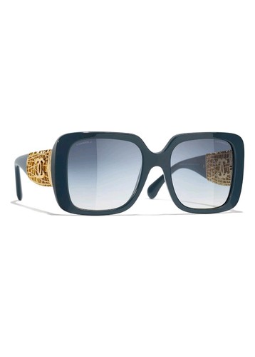 Chanel ch5532 blue black - blue,