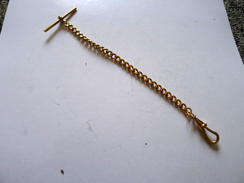 Gold plated pocket - pocket, watch