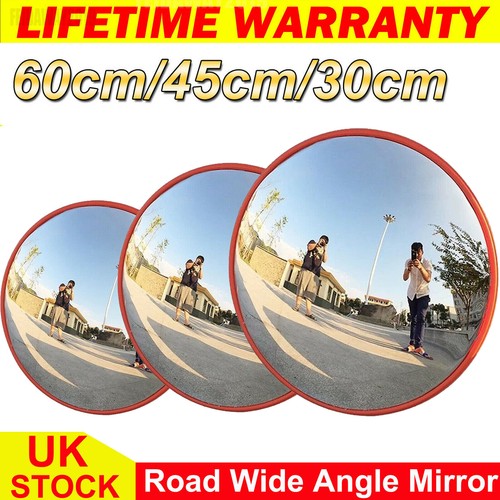 Wide angle convex road - wide,