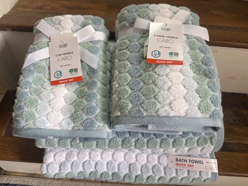 Caro aqua blue green - aqua, white