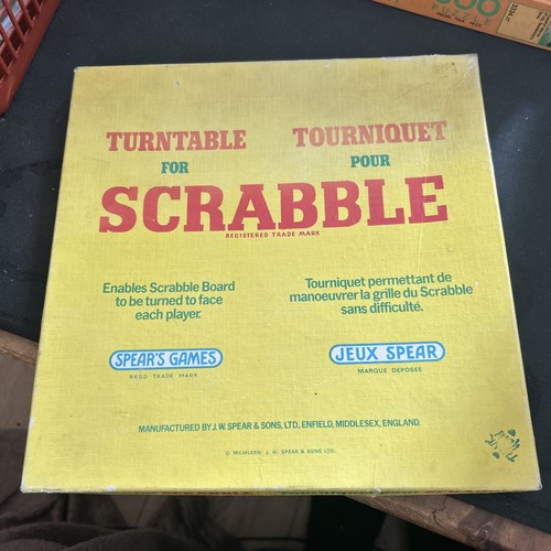 Vintage scrabble black - vintage,