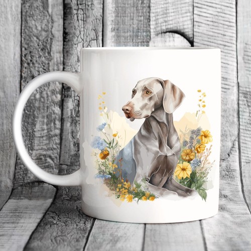 Weimaraner dog mug - weimaraner,