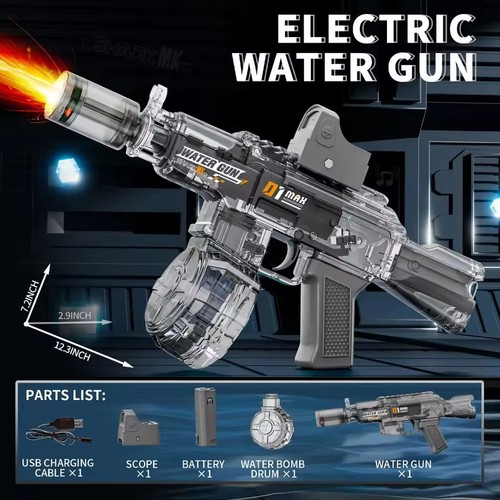 Automatic water gun - gun,
