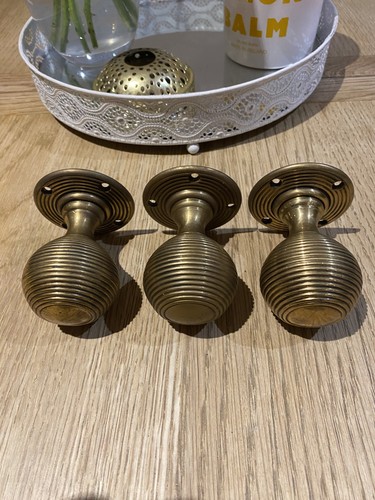 Victorian brass beehive door - victorian,