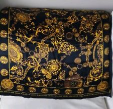 VERSACE JEANS COUTURE Satin Regalia Baroque 100% Silk Scarf BNWT