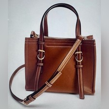 ZARA Mini Tote Shopper Handbag