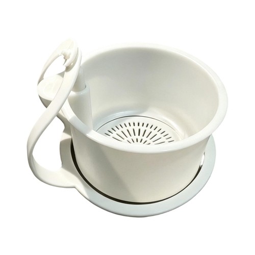 Hanging sink strainer basket - hanging,