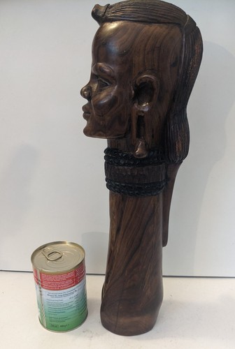 East african carved head - african,