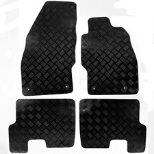 For Vauxhall Corsa D & E Car Mats Tailored Rubber 2006 to 2019 4pc Floor Set