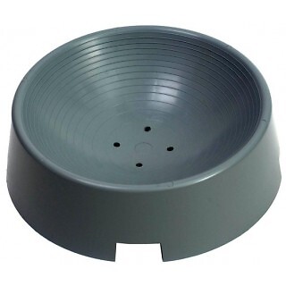 Plastic black nestbowl - plastic,