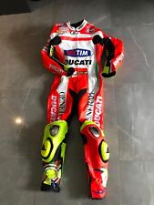 Valentino Rossi repsol honda motorbike racing cowhide leather suit of 2012