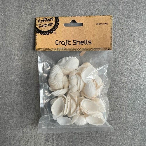100g mixed craft - mixed, shells
