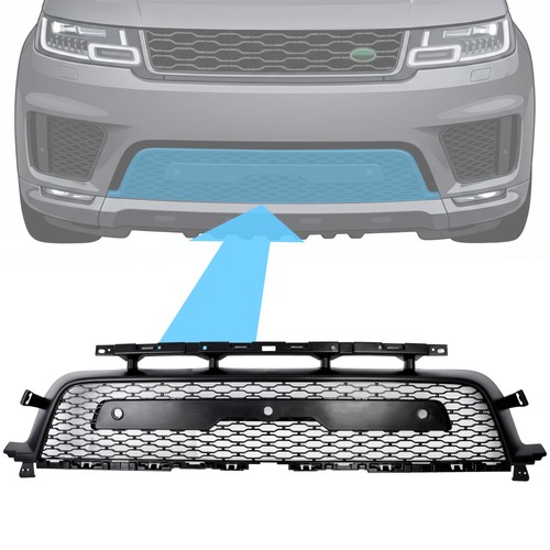 Front bumper lower mesh grille - lower,
