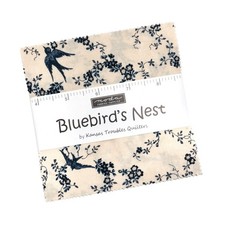 MODA Charm Pack Bluebirds Nest