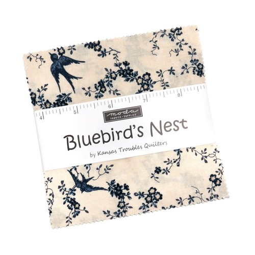 Moda charm pack bluebirds - charm,
