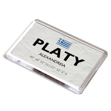 FRIDGE MAGNET - Platy -