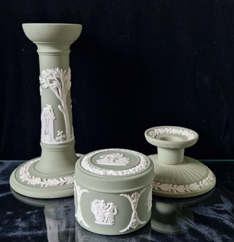 Vintage wedgwood sage green - vintage,
