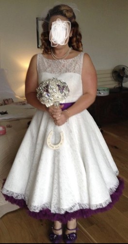 Tea length wedding dress grace - dress,