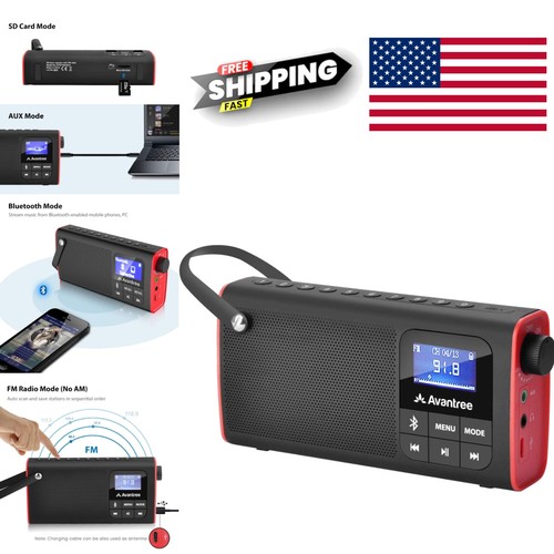 Rechargeable portable radio - rechargeable, fm