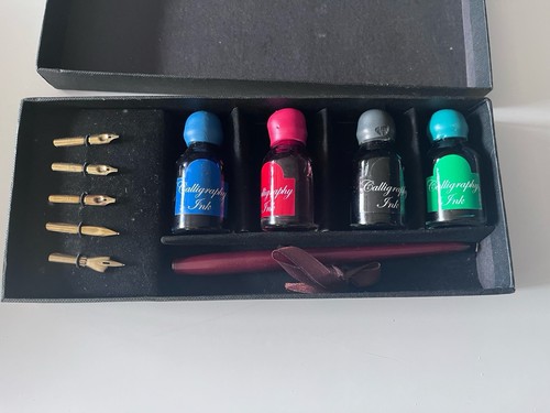 Calligraphy set pen inks art - set,