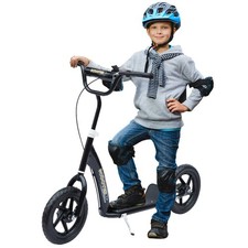 HOMCOM Push Scooter, Teen Kids