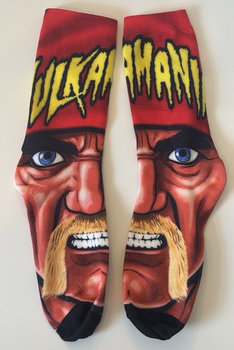 Hulkamania hulk hogan socks - hulkamania,