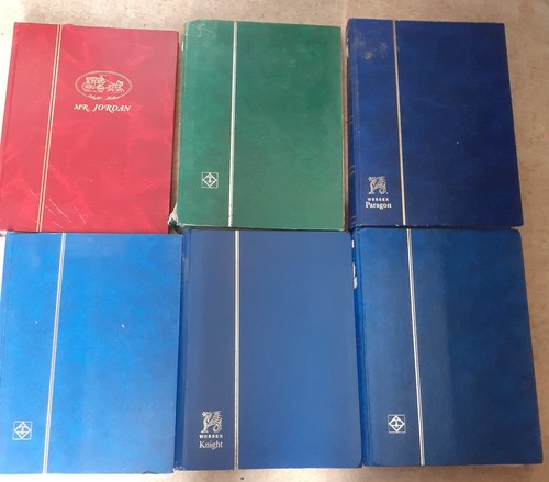 Stamp stock books used - stock,