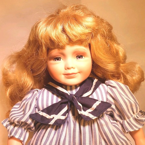 Porcelain doll - porcelain,