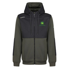 John Deere Mens Farming Tractor Farm Agriculture Softshell Fleece Jacket