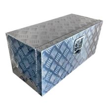 Aluminium Tool Box 26x12x12" Checker Plate Chest Ifor Williams Trailer Lockable