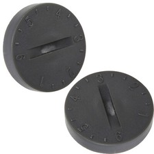 2 x Storage Heater Input / Output Control Knob For Creda 79141 79151 79161 79042