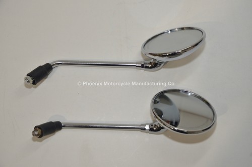 Motorcycle mirror set - mirror,
