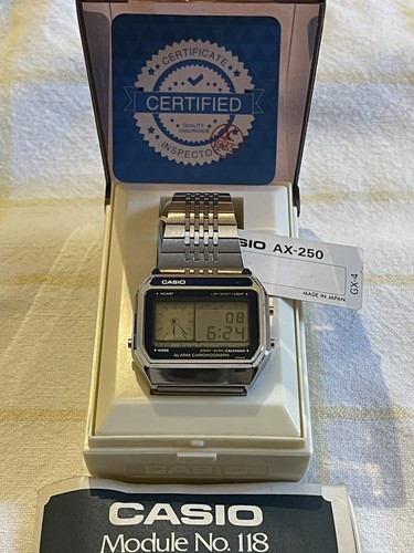 Casio 250 vintage watch - casio,