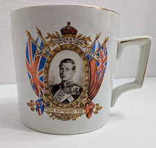 King Edward VIII Coronation Mug - Wagstaff & Brunt Longton Made in England