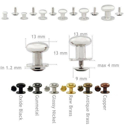 Sam brown button - sam, studs