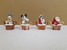 PAUL CARDEW & DISNEY miniature teapot ornaments limited edition xmas tree decs