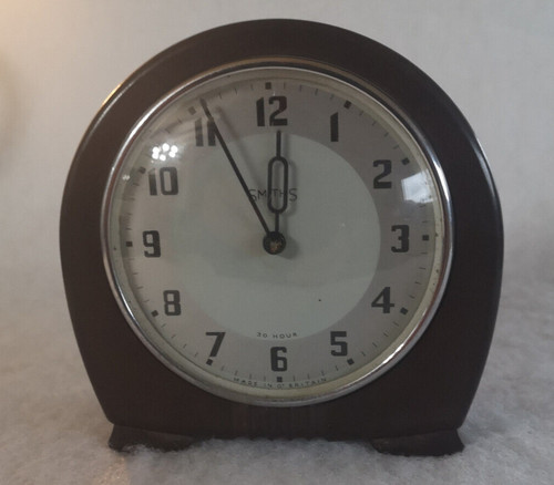 Smiths bakelite mantel - mantel, clock