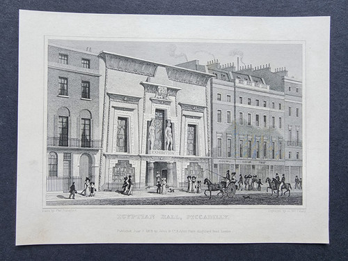 Antique 1829 print egyptian - 1829,