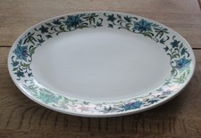 Vintage Midwinter Spanish Garden Oval Serving Dish  30cm x 24.5cm Jessie Tait