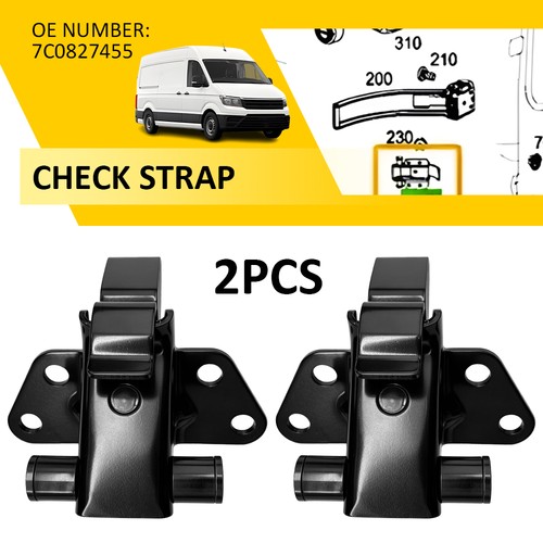 Rear door check strap - 1/2x,